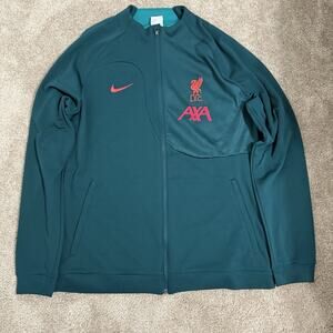 Nike Liverpool Academy Pro Anthem Men Size L Slim Fit Full Zip Jacket DJ9666-379